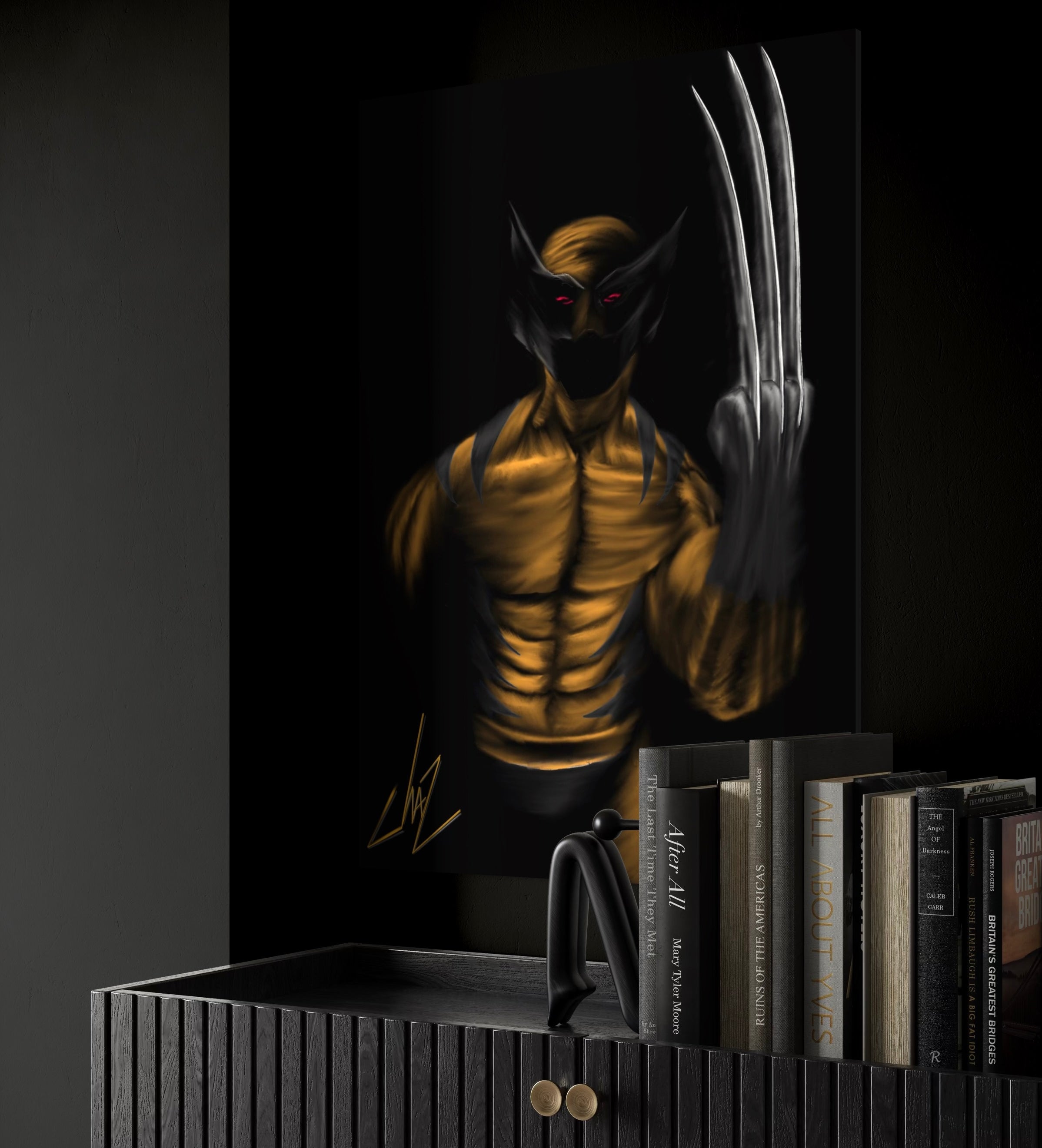 Black Detailed Aggression