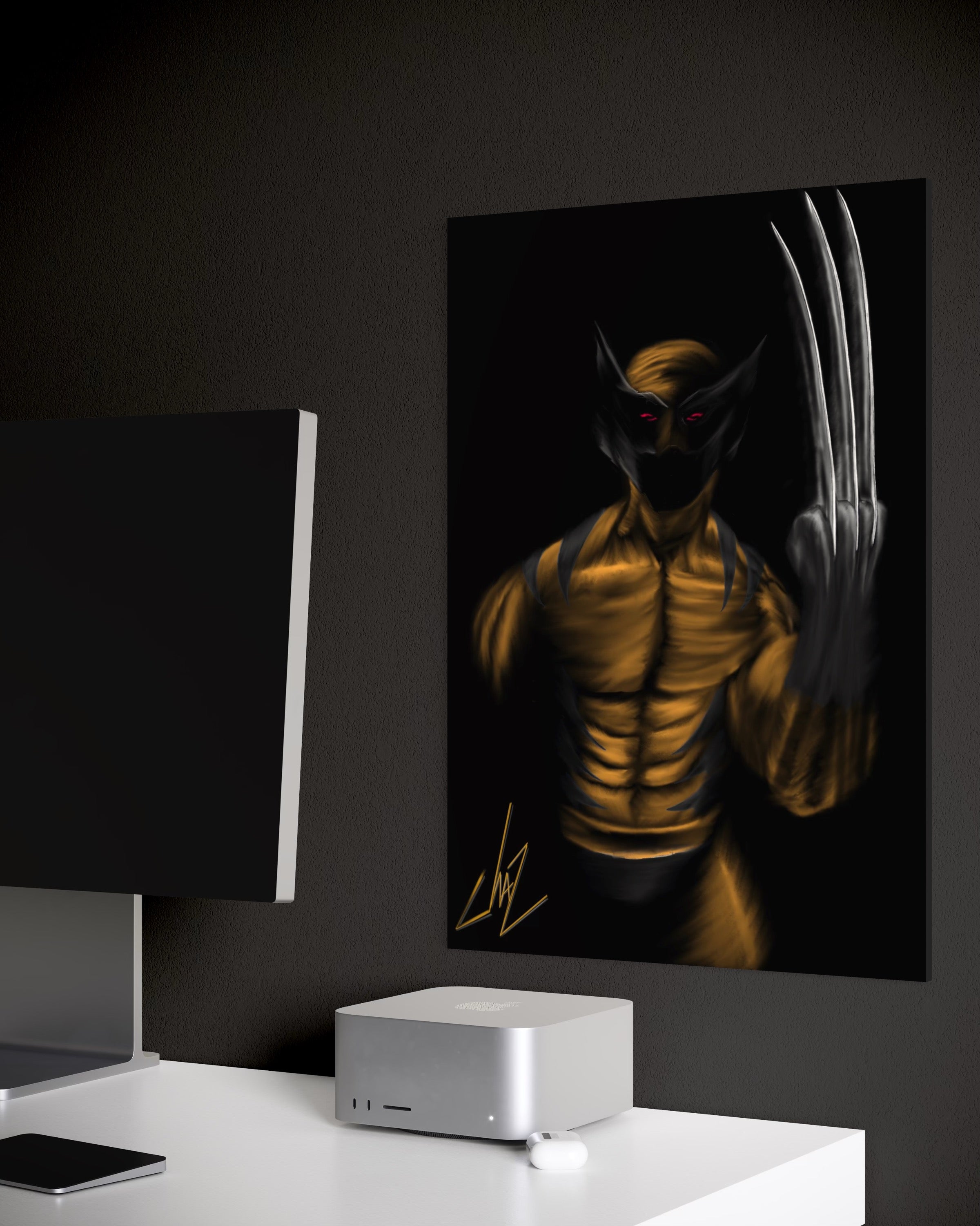 Black Detailed Aggression