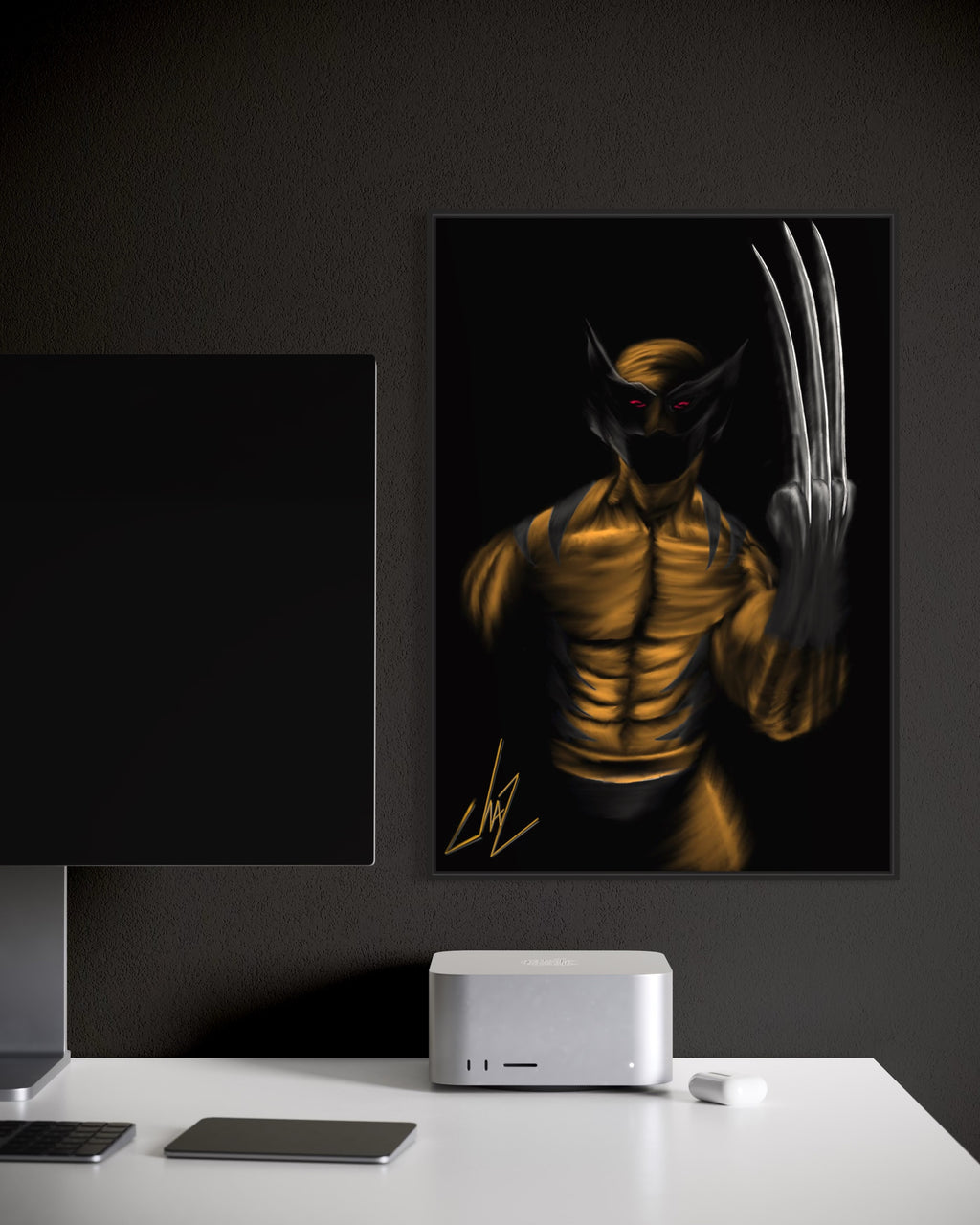 Black Detailed Aggression