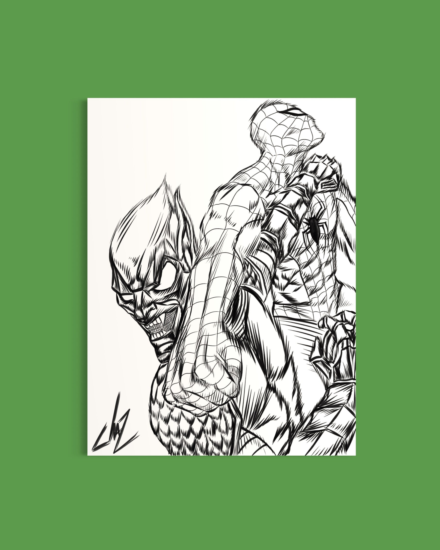 Outlined Revenge - No Colour